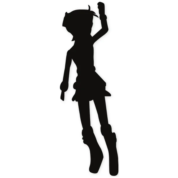 boots · greeting · girl · manga · pose