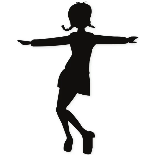 girl · dance · pose