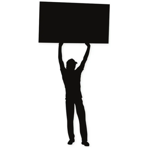 sign · boy · poster
