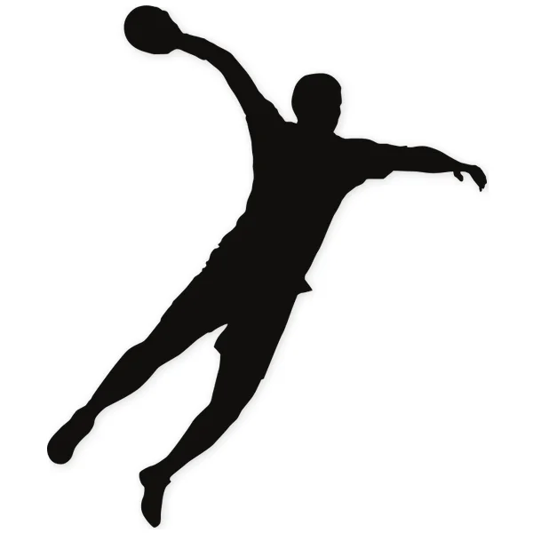 handball · ball · jump