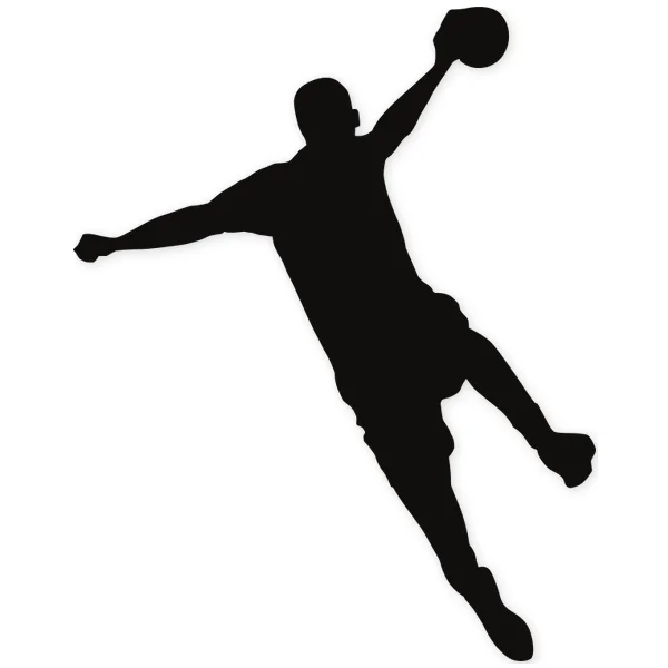 handball · ball · jump