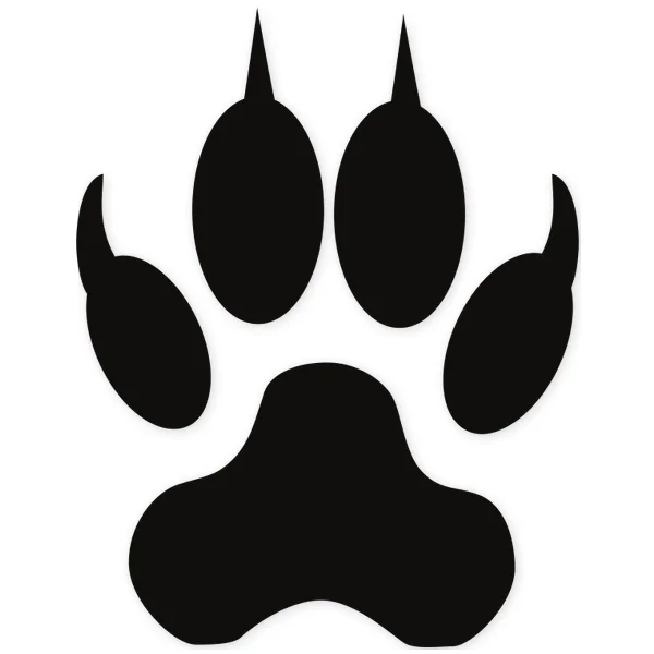 paw ยท footprint ยท cat