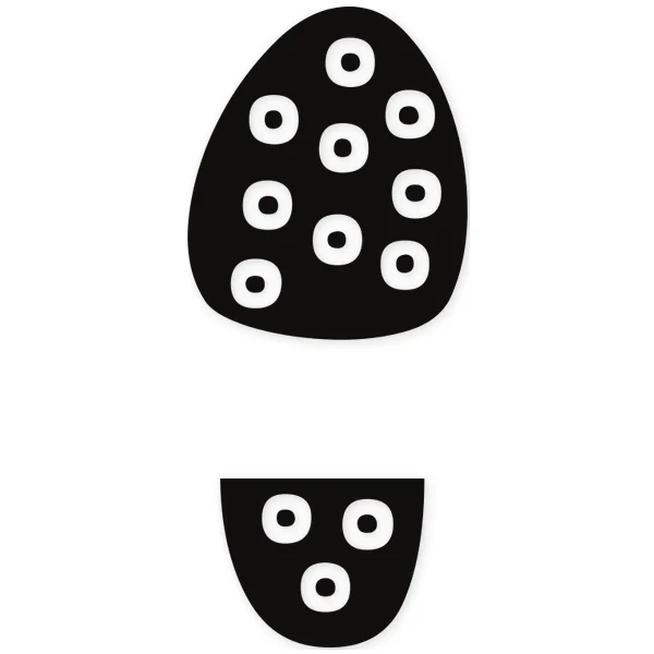 shoe · foot · footprint