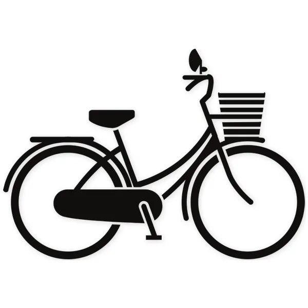 basket · wheels · transport · bicycle