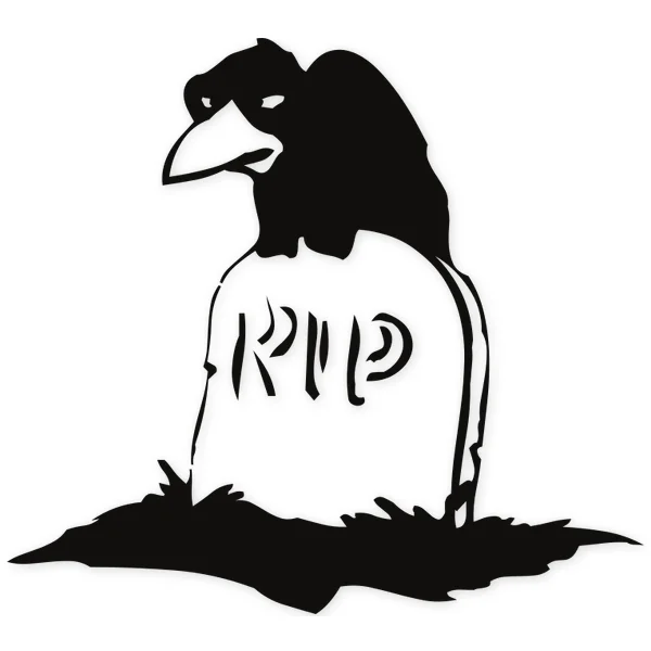 graveyard ยท grave ยท bird ยท halloween ยท dead