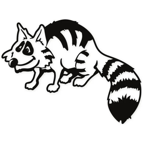 mapache · dibujos animados · infantil