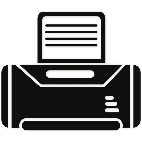 printer ยท paper ยท computer ยท icon