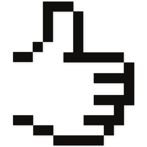 cursor · pixel · computer · hand