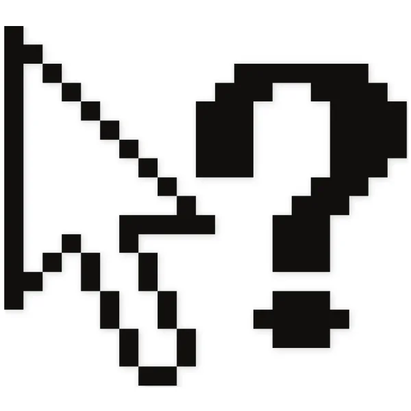 help · question · cursor · pixel · computer · icon
