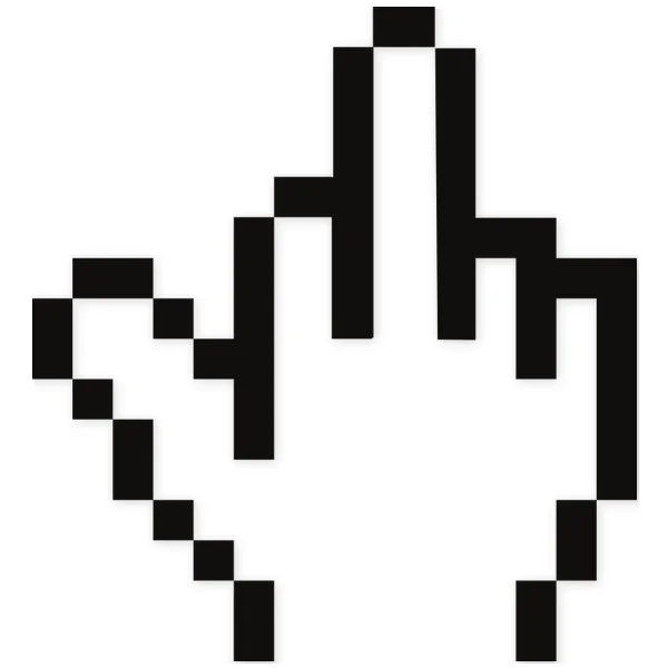 cursor · pixel · gesture · computer · hand