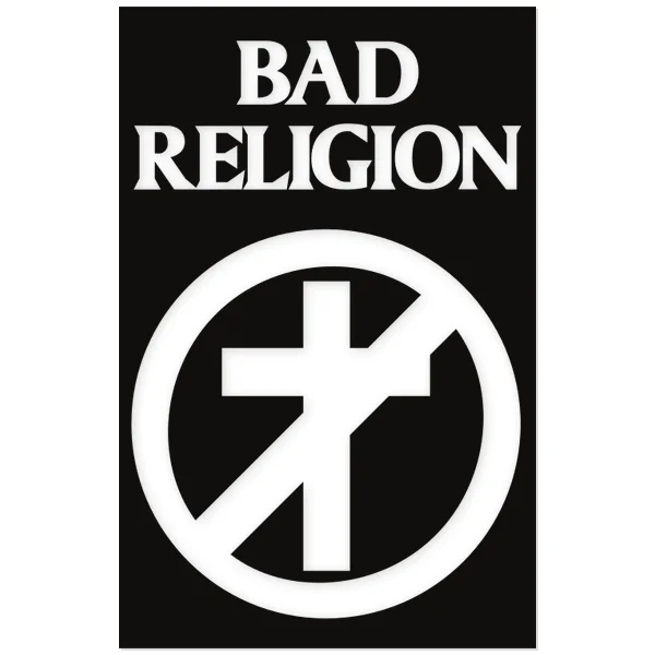 bad religion · forbidden · religion · sign