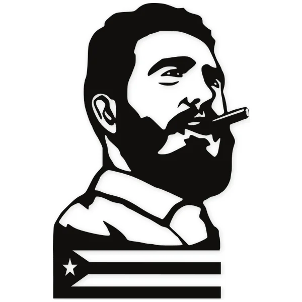 castro · fidel · cuba · smoking · politics · flag · social · celebrity · realistic