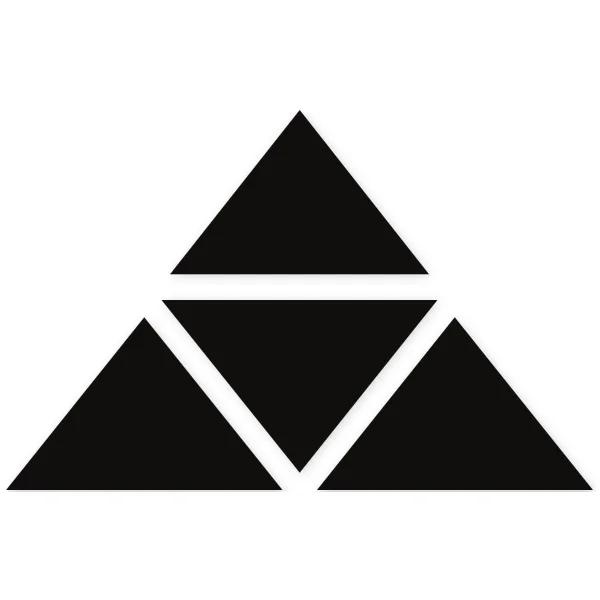 pyramid ยท triangle ยท tower ยท geometric