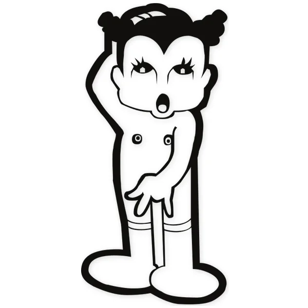 naked · sex · pigtails · finger