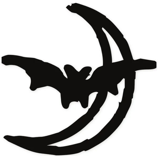 night · moon · bat · halloween