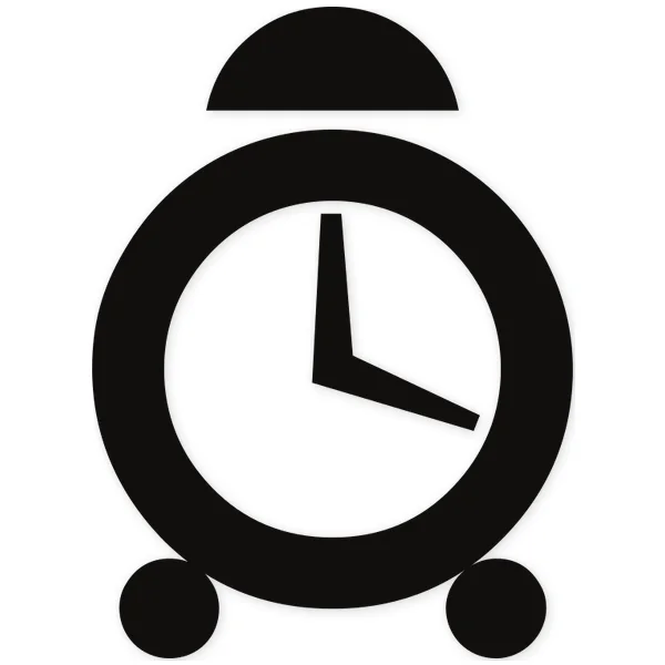 alarm ยท time ยท alarm ยท wait ยท time ยท clock