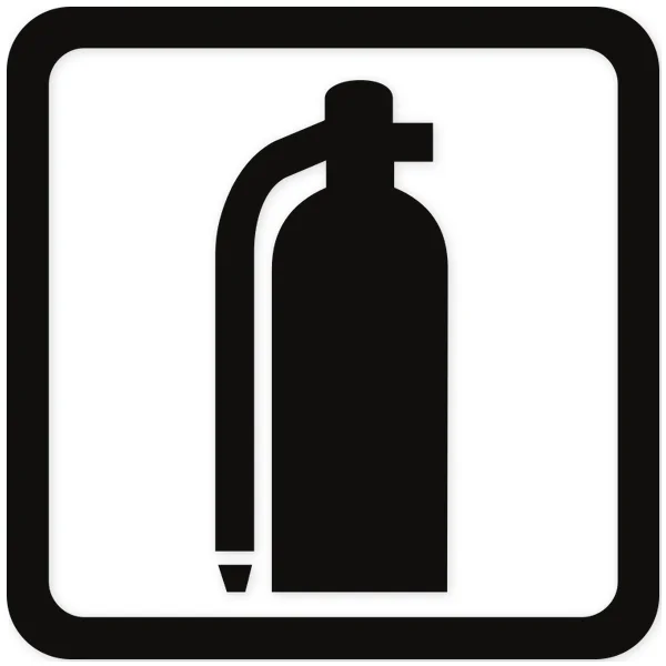 extinguishers · sign