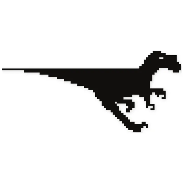 digital · dinosaur · 8 bits · pixel · computer
