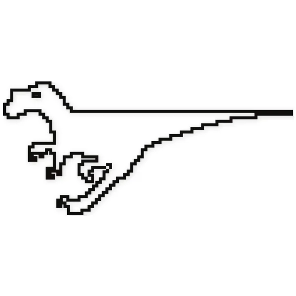 retro · dinosaur · 8 bits · pixel