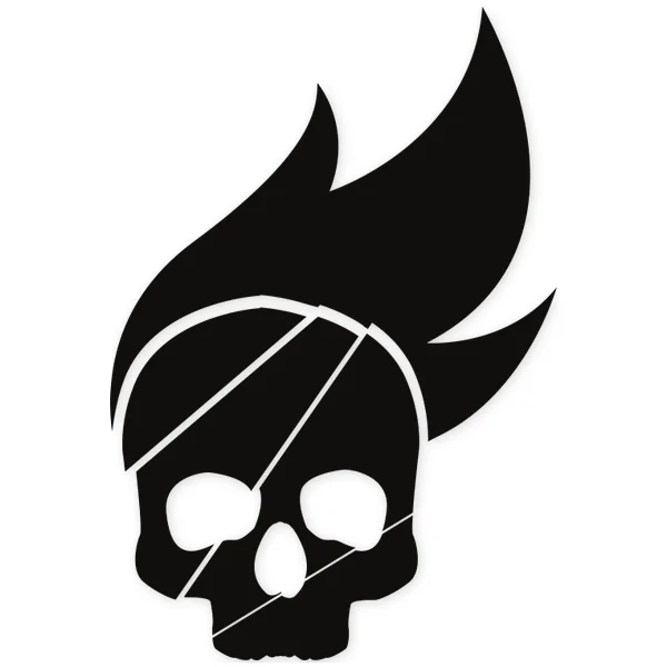 flame · fire · bones · dead