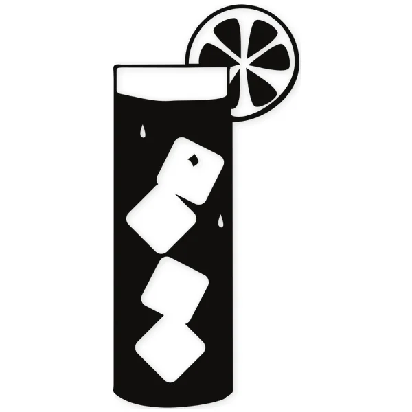 glass · lemon · cocktail · drink · ice