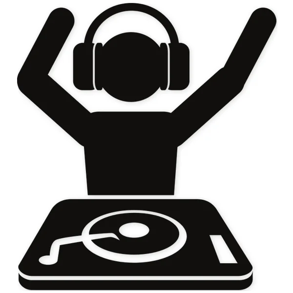 scratch ยท turntable ยท headphones ยท party ยท dj