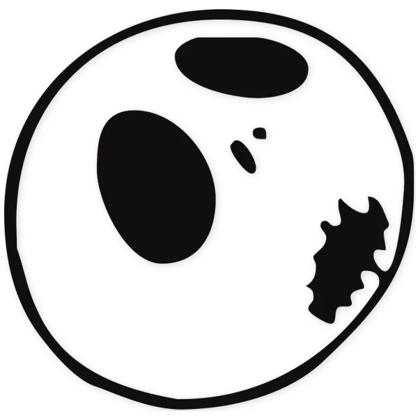 tim burton · head · ghost · monster · face