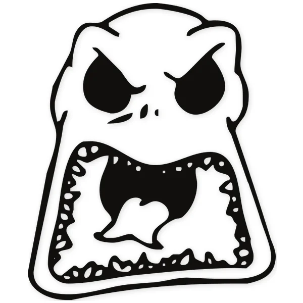 fantasma · miedo · monstruo · cara