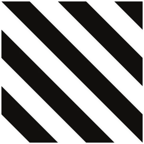 Pattern of parallel diagonal lines in black and white, creating a geometric and repeating design.