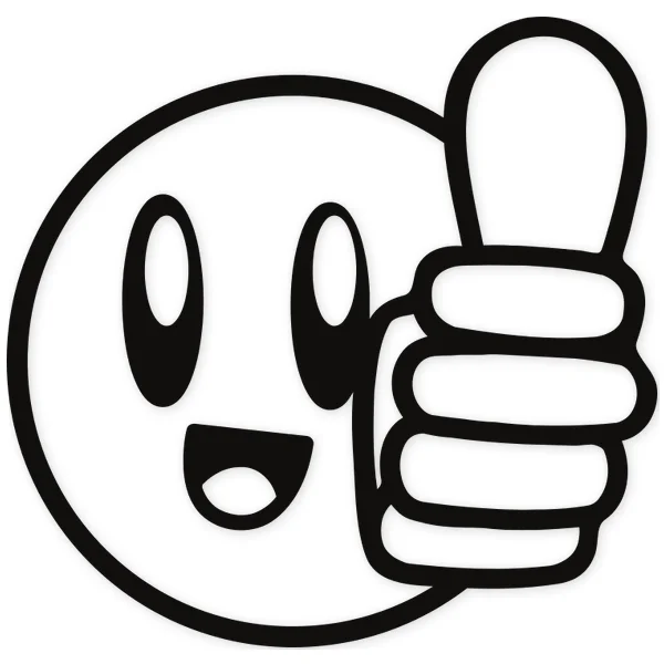 ok · finger · smiley · sign