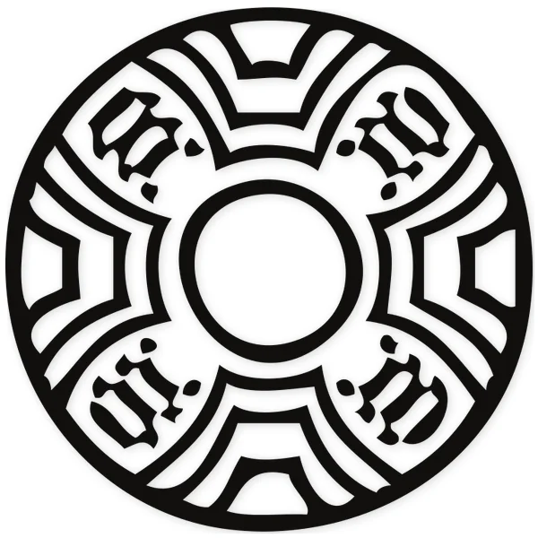maya · aztec · america · circle · concentric · motif