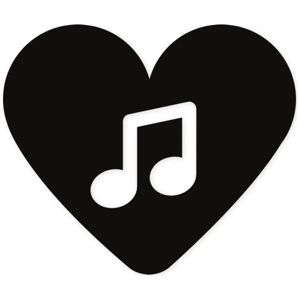 notes · audio · heart