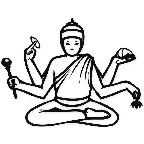 arms · buda · god · hindu