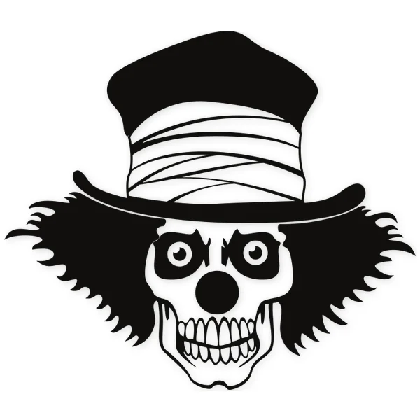 clown ยท skeleton ยท skull ยท dead