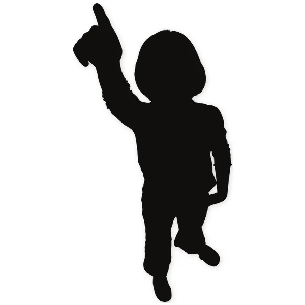 mark · finger · girl