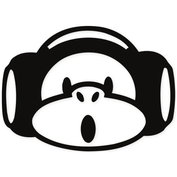 monkey · headphones · volume · sound · dj