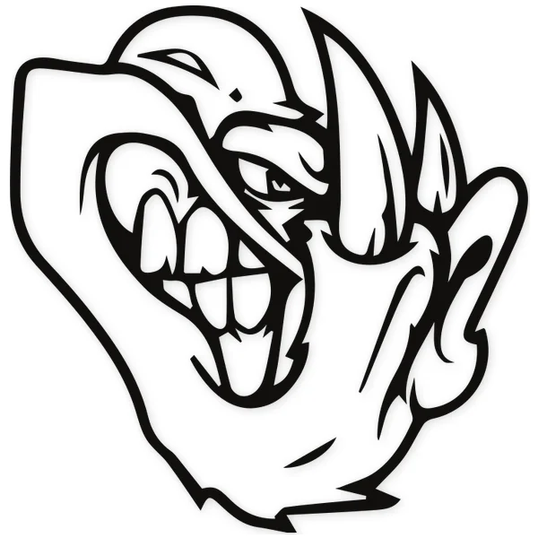 orc ยท fangs ยท mascot ยท monster