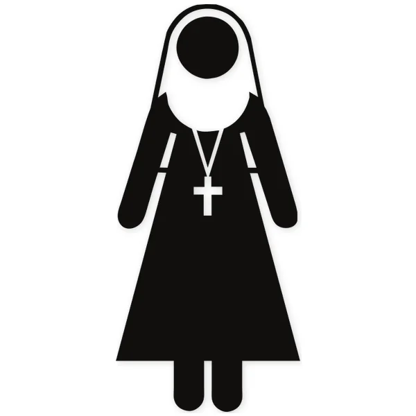 nun · christian · cross · religion · woman