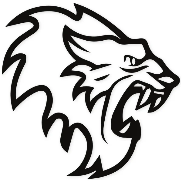 lion · fangs · mascot