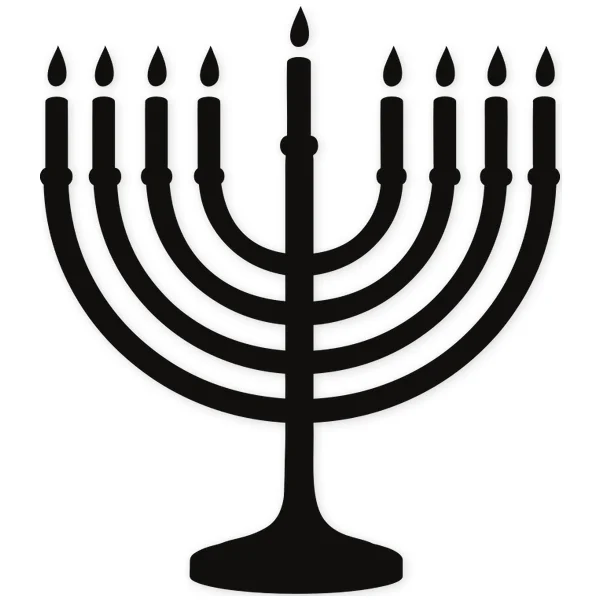 candelabrum · menorah · judaism · symbols and heraldry