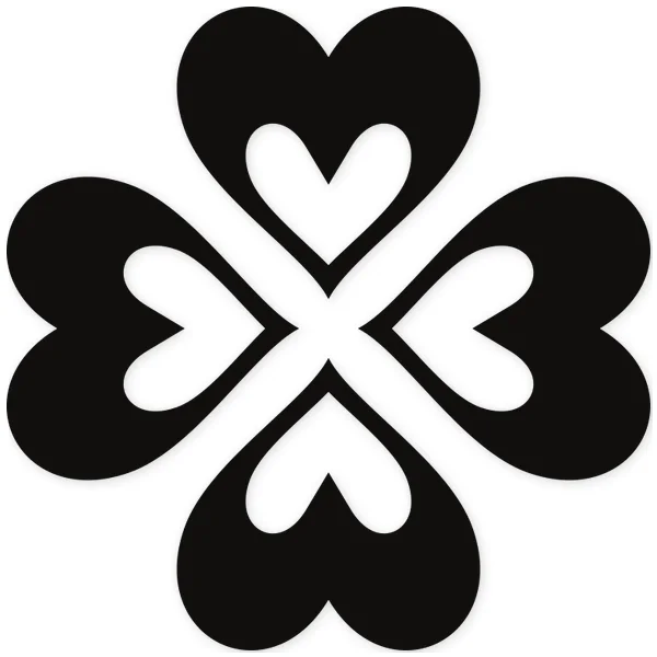 clover · luck · flower · concentric
