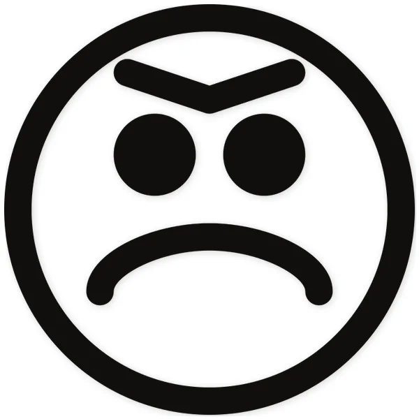 angry · smiley · face