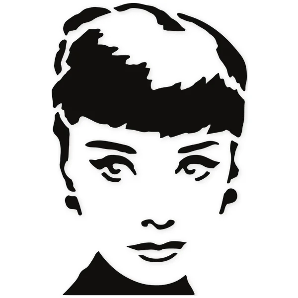 audrey hepburn · film · realistic · face
