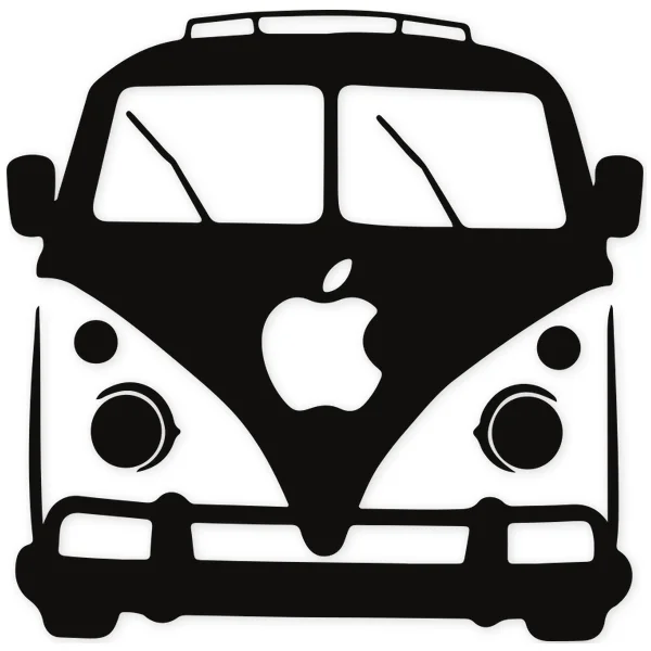apple ยท volkswagen ยท camper