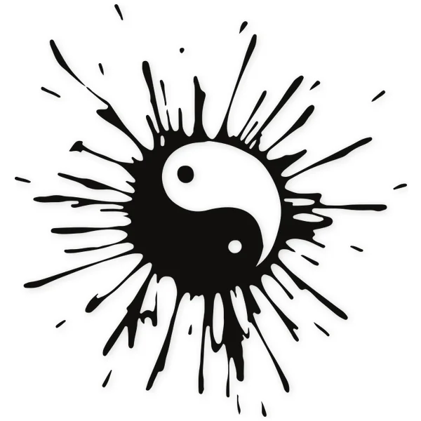 splash ยท ying yang ยท symbols and heraldry