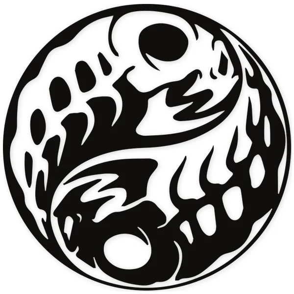 ying yang · aquarius · swim · symbols and heraldry