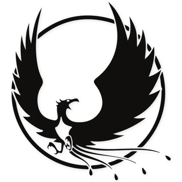 phoenix ยท claw ยท feather ยท mythology ยท circle ยท fly