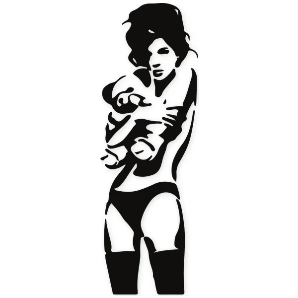 stencil · street · hip hop