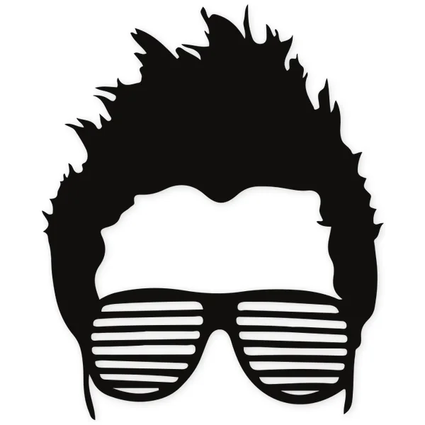 elrubius · youtube · hair · glasses