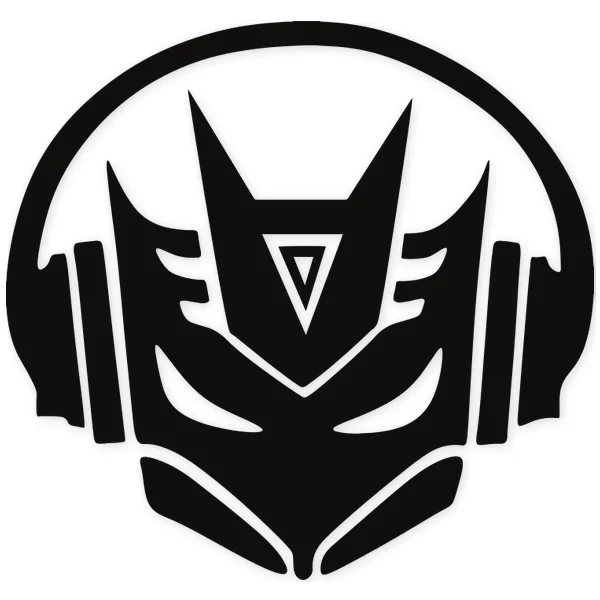 decepticons · headphones · dj · cartoons